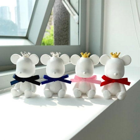 모자이크 리본 베어 석고 방향제 / 차량용 방향제 #2