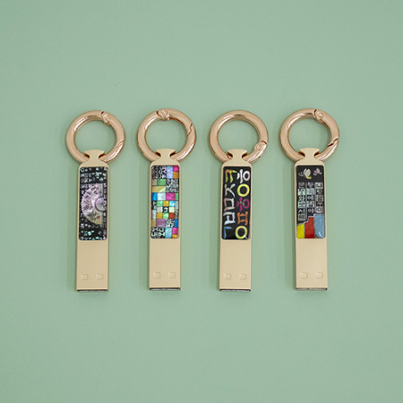 아름누리 한글 자개열쇠고리 스틱USB #3