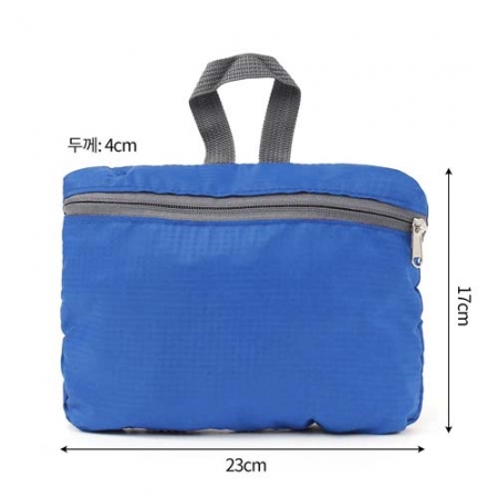 마운트 접이식 등산가방 40L 생활방수 등산 백팩 (블루) #4