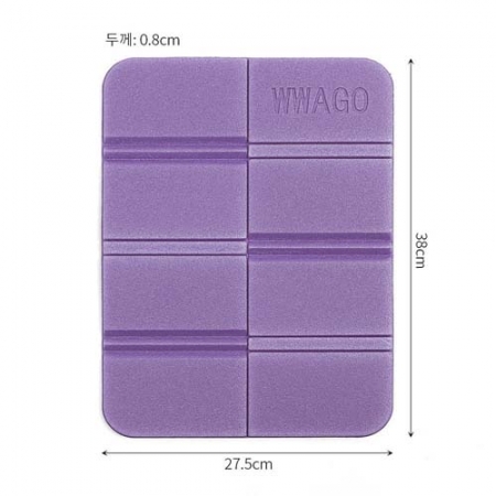 초경량 휴대용 접이식 방석 2p 등산매트 목욕 사우나 27.5*38cm #4