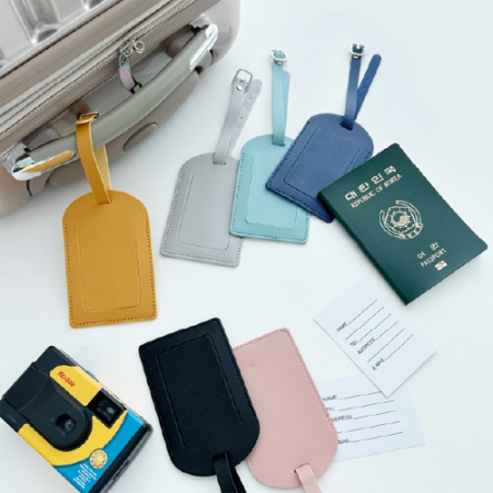 가죽 캐리어 네임택 #3