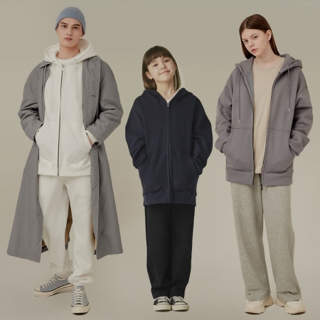 기모 후드 집업 [국산] #2