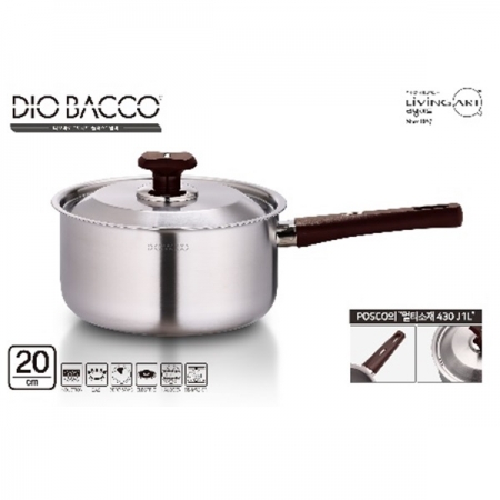 리빙아트 포시드 플러스 인덕션 스텐 20편수냄비 #2