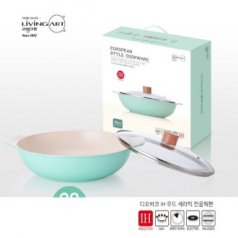 디오바코 우드 세라믹 만능팬 32cm