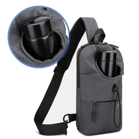 보틀 포켓 슬링백 웨이스트, 텀블러 보틀가방 여행용슬링백 크로스백 파우치 캠핑 연말선물 관공서 #2