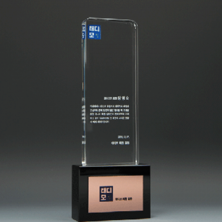 위촉패 퇴직 상패 크리스탈 감사패 근속 공로패 재직기념패 E1190 #2