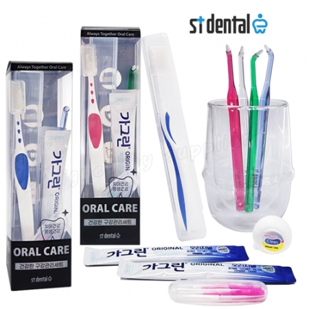 오랄케어 큐빅 클리오 R캡 가그린 2p 8호 칫솔 선물세트 #2