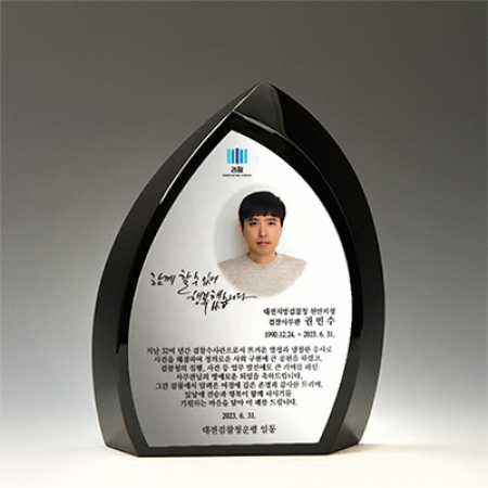 기념 선물 위촉패 장기 근속패 고급 감사패 사진 감사패 송공패 ph 1218 #2