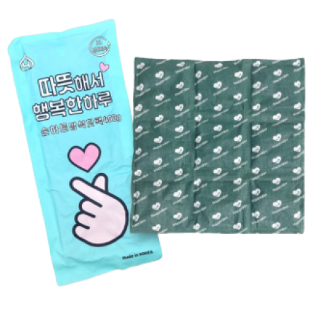 따뜻해서 행복한 하루 방석 핫팩 400g 30x30cm #2