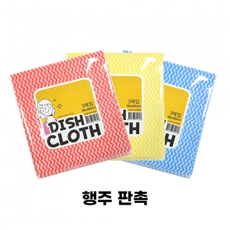 케어맨 다용도 부직포 행주 3매입 홍보 증정 #3