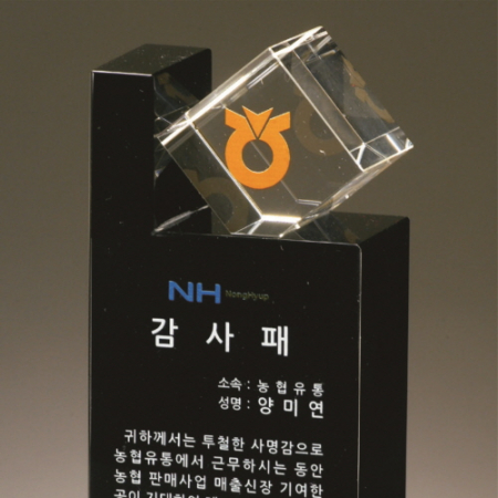 크리스탈 상패 389 #3