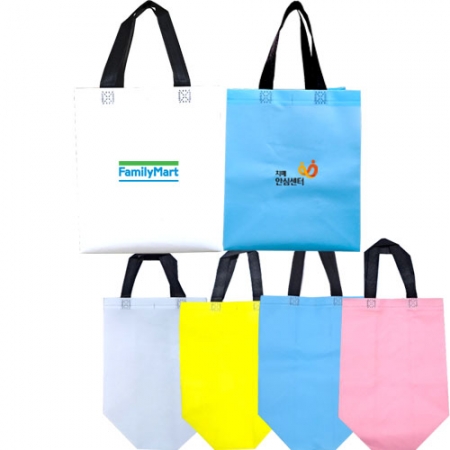 코팅 부직포 가방 소형 미니 가방 // 칼라인쇄 #2