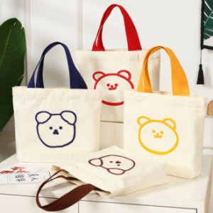 곰돌이 미니 에코백 21X5.5cm