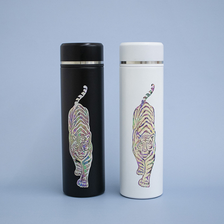 아름누리 민화 호랑이무늬 자개텀블러500ml #2