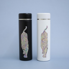 아름누리 민화 호랑이무늬 자개텀블러500ml