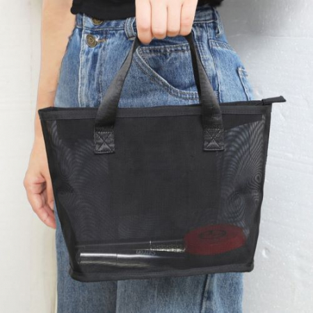 매쉬 다용도파우치 가방 용품 세면도구 중형 #3