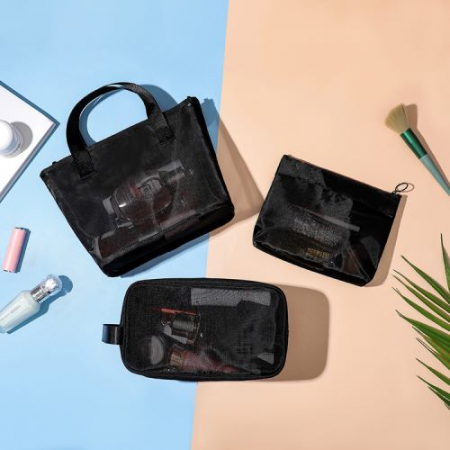 매쉬 다용도파우치 가방 용품 세면도구 중형 #2