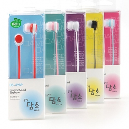 담소 무통증 커널형 스테레오 이어폰 DS-4989 #3