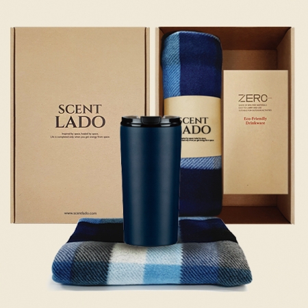 센트라도 네이처 담요 + 슈어 텀블러 세트 #3