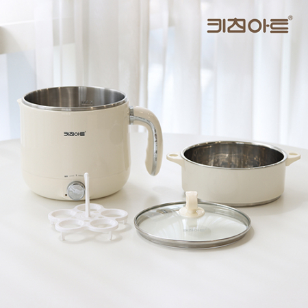 키친아트 KP-REX1800 2IN1 멀티 쿠커 휴대용 전기냄비 1.8L 다용도 만능 조리기 #5