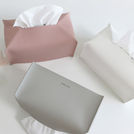 코지 가죽 각 티슈케이스 국내생산 #2