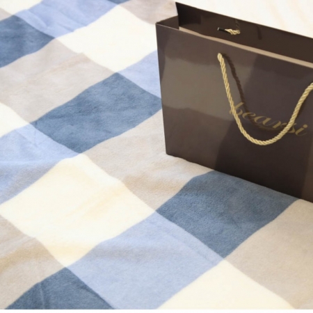 체크 극세사이불 무릎담요 블랭킷 극세사담요 캠핑이불 캠핑담요 겨울담요 보온담요 #2