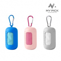 마이픽 땅콩포켓 실리콘 케이스 스포츠 타올