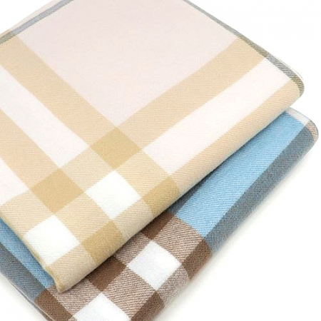 스퀘어 빅체크 항공 담요 #2