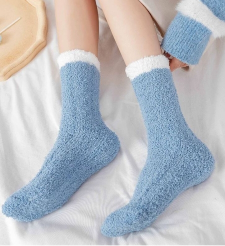 투톤 파스텔 극세사 수면양말 겨울양말 보온양말 크리스마스선물 #2