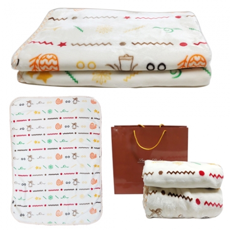 GEO 프리미엄 패턴 담요 / 무릎 담요 / 쇼핑백 포함 / KS인증 #2