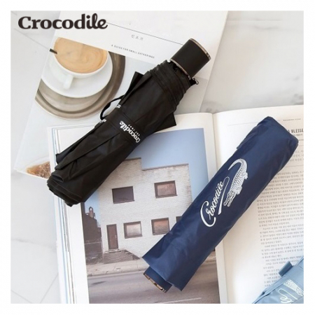 크로커다일 3단 UV차단 암막 솔리드 우양산 #3