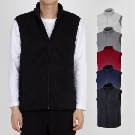 퍼펙트 후리스 조끼 (S-3XL), 남성 여성 조끼 #2