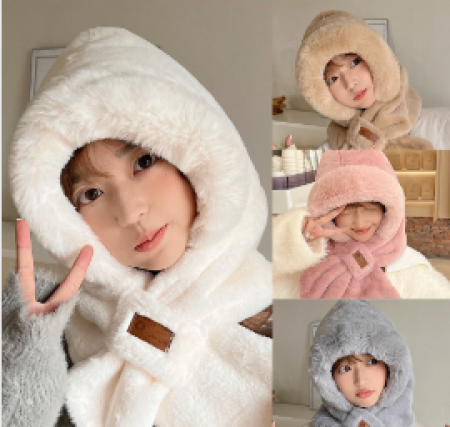 후드머플러 넥워머 모자 바라클라바 #2