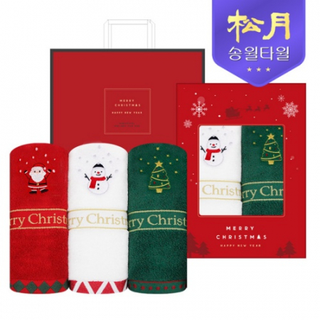 [송월타올] 메리 크리스마스 140g 2P #2