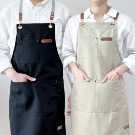 방수 바리스타 앞치마, 원피스 방수 꽃집 공방 카페 주방 앞치마 #2