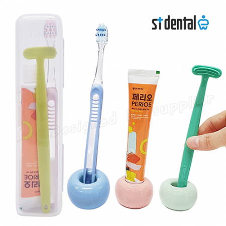 ST덴탈_혀클리너_오랄비_벨벳_페리오_칫솔치약_여행용세트 #2