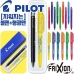 작은이미지: 파이롯트 지워 지는 프릭션 볼펜 (0.5) + 라이트 형광펜 세트 #2