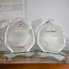 크리스탈트로피 상패 Q-3