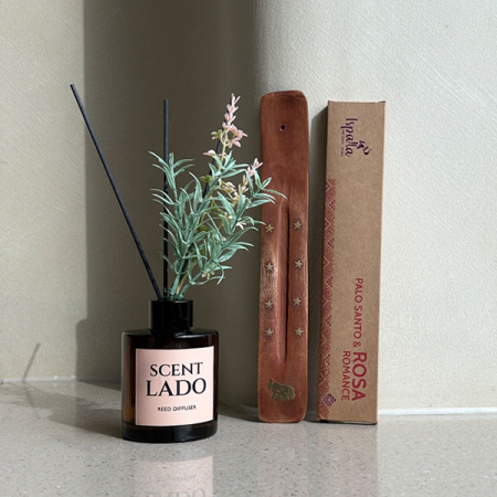센트라도 디퓨저 로즈라벤더 150ml + 이스팔라 팔로산토 인센스 스틱 방향제 세트 #4
