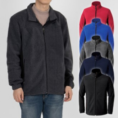 엣지업 후리스 자켓 (S-4XL), 남성 여성 자켓