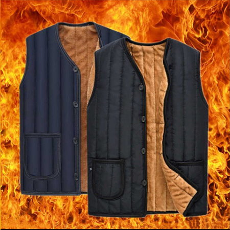 융털 패딩 조끼 깔깔이 누빔 후리스조끼 #2