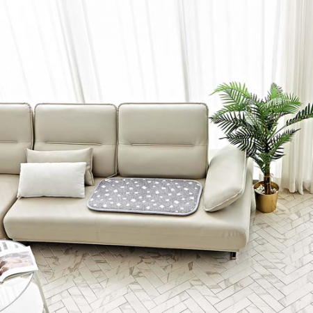 모던그레이 전기 방석 (85x45cm) 2인용 난방 매트 #3