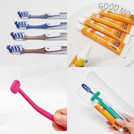 ST덴탈 혀클리너 오랄비 크로스액션 페리오 칫솔 치약 여행용세트 #5