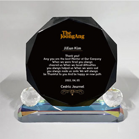 크리스탈 트로피 상패 Q-13 #3