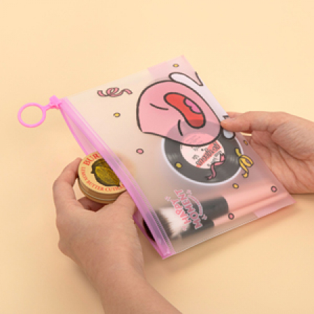 캐릭터 PVC 반투명 미니 파우치 #4