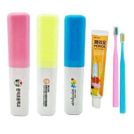 미소 파스텔 칫솔 치약 세트 // 국산 #2