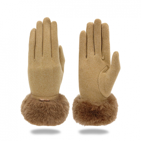 폭스 방한 밍크 여성장갑 #2