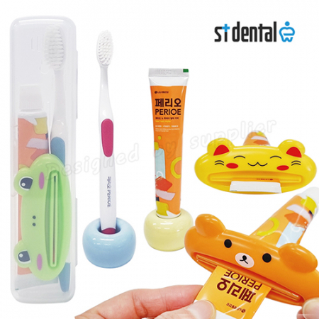 치약 짜개 LG 미세모 페리오 칫솔 치약 여행용세트 #3