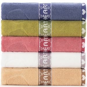 VC 하트 30수 타올 150g , 케이스 // 나염인쇄 무료