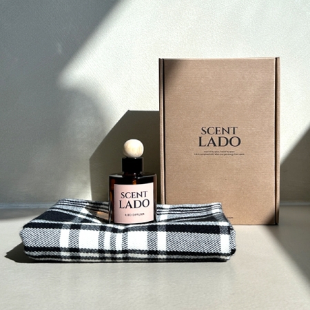 센트라도 차량용 디퓨저 150ml + 국산 항공담요 세트 #2